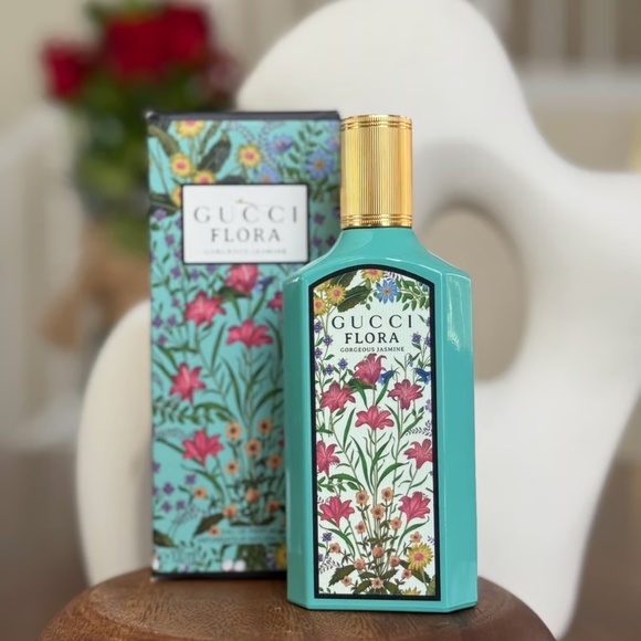 Gucci Flora Gorgeous Jasmine 3.4oz./100ml Full - Picture 1 of 3